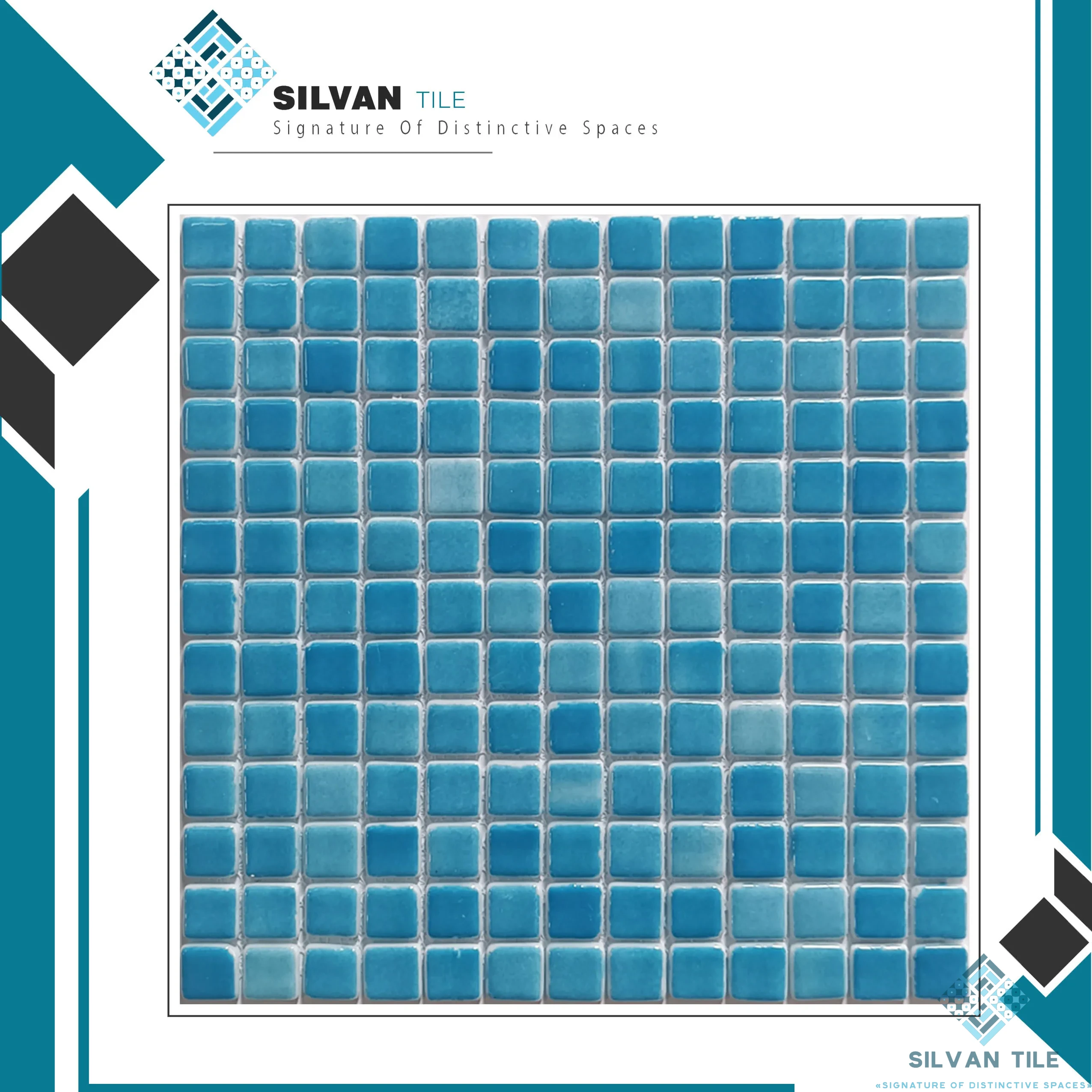 کاشی و سرامیک استخری مدل Blue2-LH